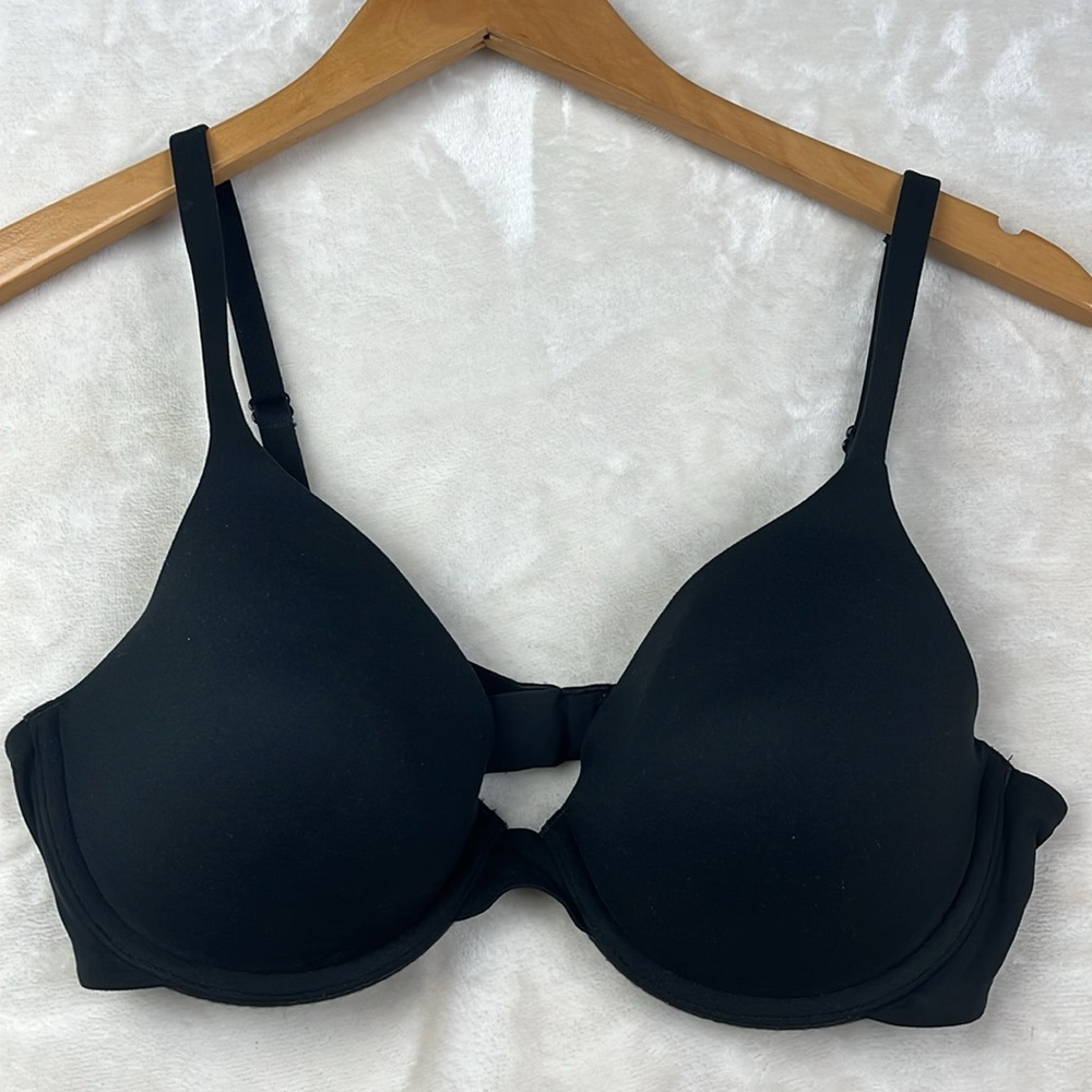 Body by Victorias Secret Classic Black Womens Bra 36B Full Coverage Uplift